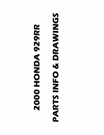 Honda  MOTO CBR900 Fireblade INFO PARTS e DRAWINGS - pag 118